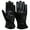 Black, variant on MRX Ladies Warm Winter Gloves Dress Thermal Lining Genuine Leather Black, XL