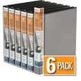 thumbnail image 1 of QuickFit® Pro Heavy Duty Single Touch Pin-Lock® View Binder, 6 Pack, 1", 1 of 3