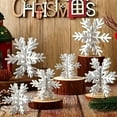 thumbnail image 2 of Christmas 3D Snowflake Foam Board Creative Desktop Decoration Set Perfect For Party And Holiday Ambiance, 2 of 5