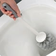 thumbnail image 4 of Bxaolu Toilet Brush & Holder, Plastic Handle, Space Saving for Storage, Deep Cleaning, Drip-Proof, Easy to Assemble, Nylon Bristles, 4 of 7