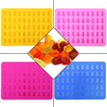 Gummy Bear Molds, 50 Cavity Soft NonStick Candy Desserts Mold Trays