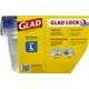 thumbnail image 3 of Contenedores de Almacenamiento de alimentos Gladware 42 Oz Cuadrado Grande 3 Unidades, 3 of 9