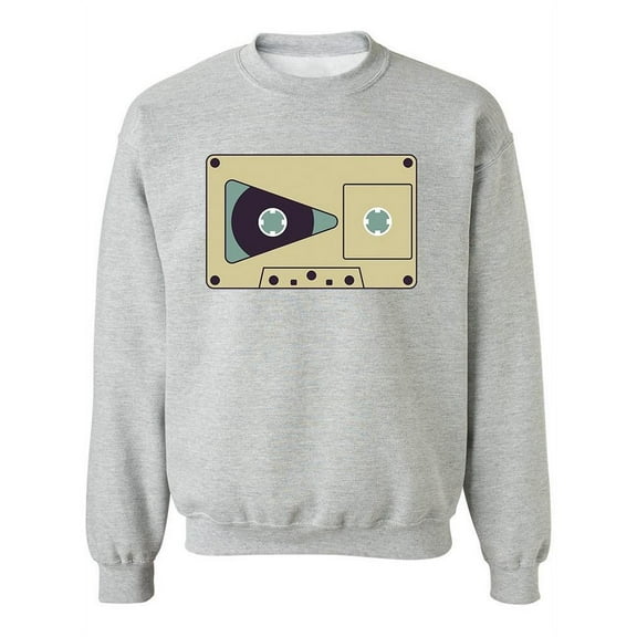 A Vintage Audio Cassette Sweatshirt Women -Image by Shutterstock, Female Small