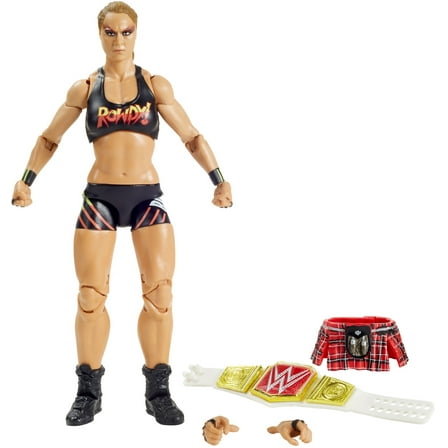 WWE Ronda Rousey Elite Collection Action Figure with Accessories