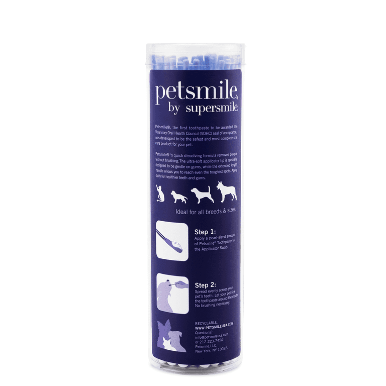 Petsmile Dog Toothpaste Applicator Swabs
