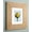 Unfinished Flat, variant on Portrait Shaker White Recessed Picture Frame Medicine Cabinet (11" W x 14" H)