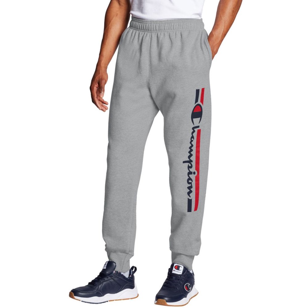 Champion - Champion Men's Graphic Powerblend Fleece Jogger Pants ...