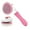 Pink, variant on Self-Clean Undercoat Grooming Rake, Skin-Gentle Loose Fur Remover for Long & Sho