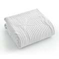 thumbnail image 2 of Levtex Home - Cross Stitch Sea - Throw - Coastal - White - Quilted Throw (50x60in.) - Cotton, 2 of 4