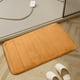 thumbnail image 4 of Thick Velvet Floor Mat Kitchen Bathroom Foot Mat Solid Color Foot Mat 2pc, 4 of 5