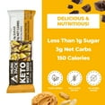 Munk Pack Keto Nut and Seed Bar, Peanut Butter Dark Chocolate, Shelf