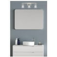 thumbnail image 4 of allen + roth Houlton 22-Inches 3 -Light Brushed Nickel Modern/contemporary Vanity light, 4 of 9
