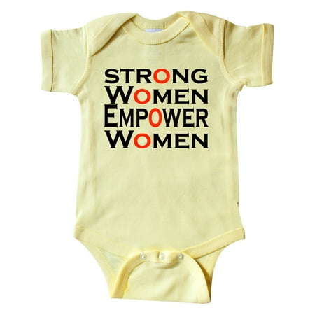 

Inktastic Strong Women Empower Women Gift Baby Boy or Baby Girl Bodysuit