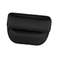 thumbnail image 4 of Organizador de cuero sintético para asiento de coche, organizador para bolígrafos y artículos diversos. Negro, 4 of 9
