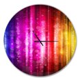 thumbnail image 1 of Designart 'Glowing ' Modern wall clock, 1 of 2