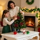 thumbnail image 3 of Decoraciones de Árbol de Navidad Decoración de Terciopelo Arco de Flor de Navidad Decoración de Árbol de Navidad Ornamentos de Árbol de Navidad, 3 of 7