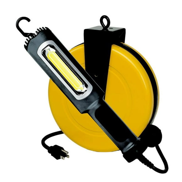 8 Watt 900 Lumen COB LED Cord Reel Work Light