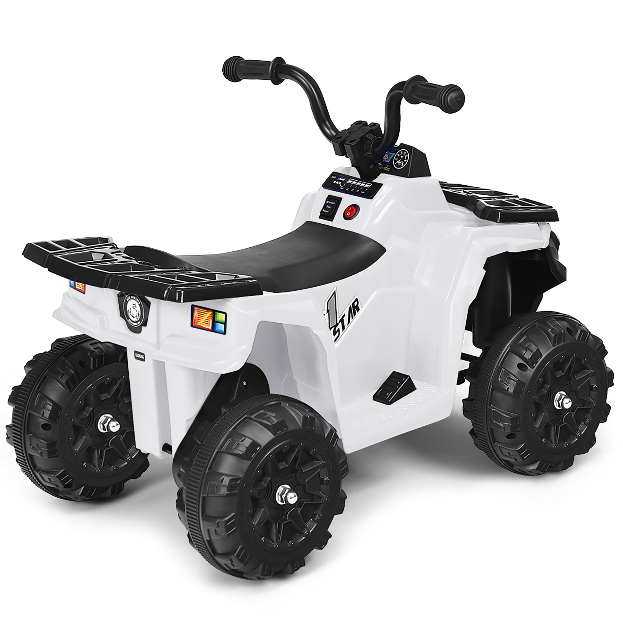 Buy Costway Kids Ride On ATV Quad 4 Wheeler Electric Toy Car 6V Battery