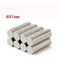 thumbnail image 2 of ZHYF 80PCS 8x1mm Round Magnet for Refrigerator Magnets, Offices, Artwork, Craft Whiteboards, Maps, Multi-functional Durable Small magnets, 2 of 3