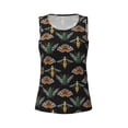 thumbnail image 4 of Lsque Wasp Cockchafer Butterfly Printed Workout Tank Tops for Women, Athletic Sports Tank Tops, Compression Sleeveless Dry Fit Shirts,Sleeveless Yoga Shirt-Medium, 4 of 9