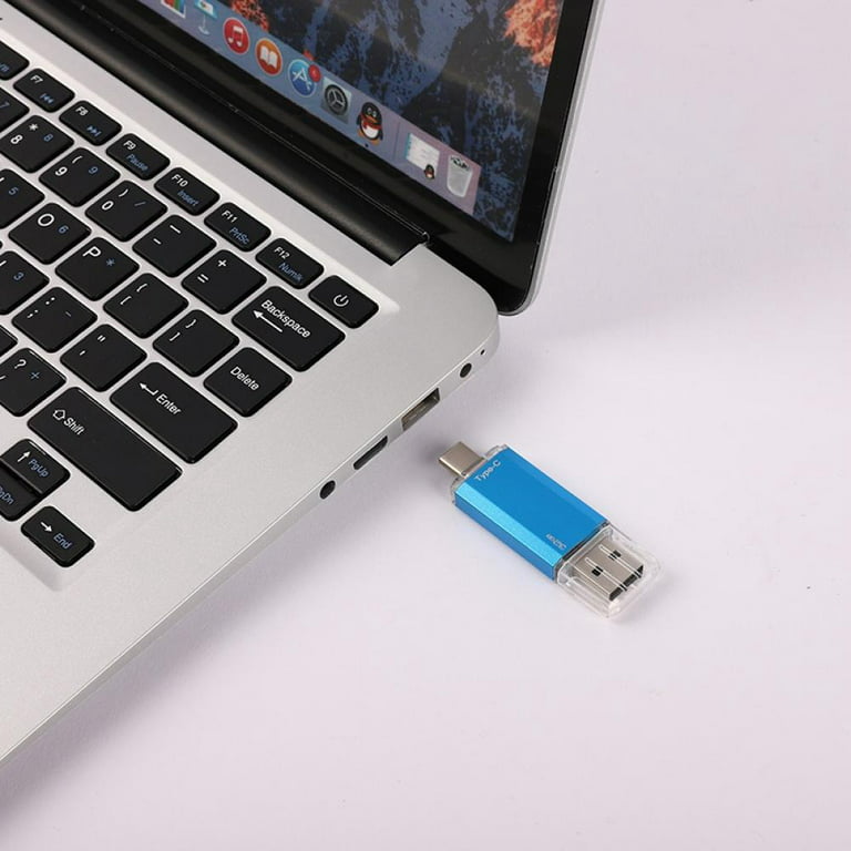 Flash Drive USB Type C Both 3.2 Tech - 2 in 1 Dual Drive Memory Stick High  Speed OTG for Android Smartphone Computer, MacBook, Chromebook Pixel - 64GB