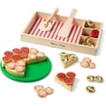 thumbnail image 1 of Juguetes-Simulación de caja de pizza con forma de hongo, 1 of 7