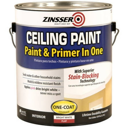 Zinsser Ceiling Paint (Best Paint For Bathroom Ceiling To Prevent Mold)