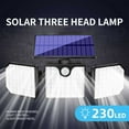 thumbnail image 4 of CheAAlet 230 LED Solar Motion Sensor Light, Outdoor Adjustable Heads Security Light, IP65 Waterproof LED Solar Light, High Lumen Solar Powered LED Lamp, 4 of 9