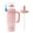 Pink, variant on 24oz Stainless Steel Whale Fountain Tumbler With Handle Two Lids, With Fun Fountain Effect, Insulated Whale Water Bottle With Handle, Drinking Cup With Whale Squirt for Kids, Teens, And Adults