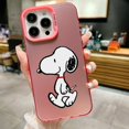 thumbnail image 3 of Funda de teléfono de perro Snoopy de dibujos animados para Iphone 14 15 12 11 13 PRO MAX Plus contraportada a prueba de golpes, 3 of 5