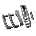 thumbnail image 1 of Paquete de 5 cubiertas para manija de puerta de coche, bisel para interruptor de ventana para VW Jetta Golf MK4 Fibra de carbon, 1 of 6
