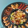 thumbnail image 5 of LP Living Plus 16.25 in Electric Griddle - Hot Pot and Grill Combo, Non Stick, Easy Cleanup, 5 of 7