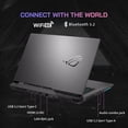 thumbnail image 3 of ASUS ROG Strix G15 Gaming Laptop, 15.6" WQHD 165Hz 3ms Display, AMD Ryzen 7 6800H, 16GB DDR5 RAM, 1TB PCIe SSD, RGB KB, GeForce RTX 3060, VR-Ready, Wi-Fi 6E, Win 11 Pro, Gray, Hotface DVD-RW USB Hub, 3 of 8