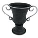 thumbnail image 1 of Maceta de hierro de estilo antiguo con forma de trofeo, duradera, de metal, decorativa. Negro, 1 of 8