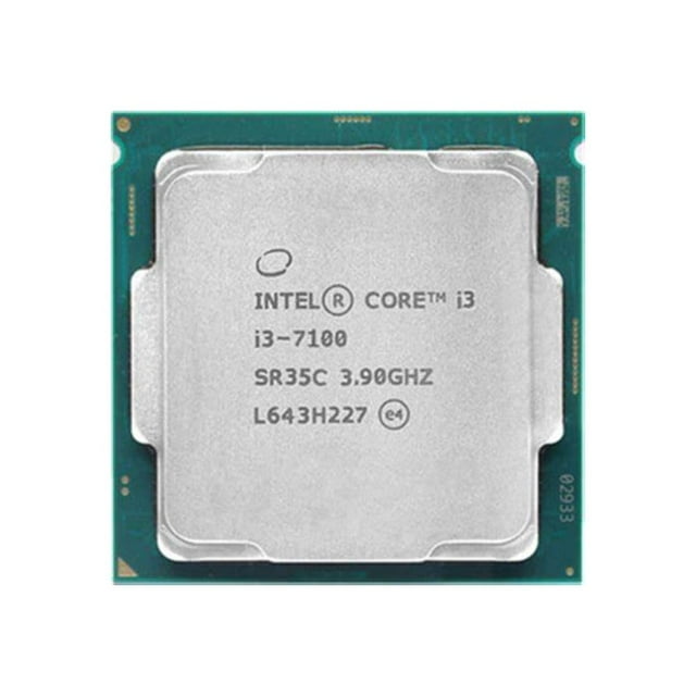CPU Intel Core i3 7100 3,9 GHz, 2 núcleos, 4 hilos, 14 nm, LGA 1151