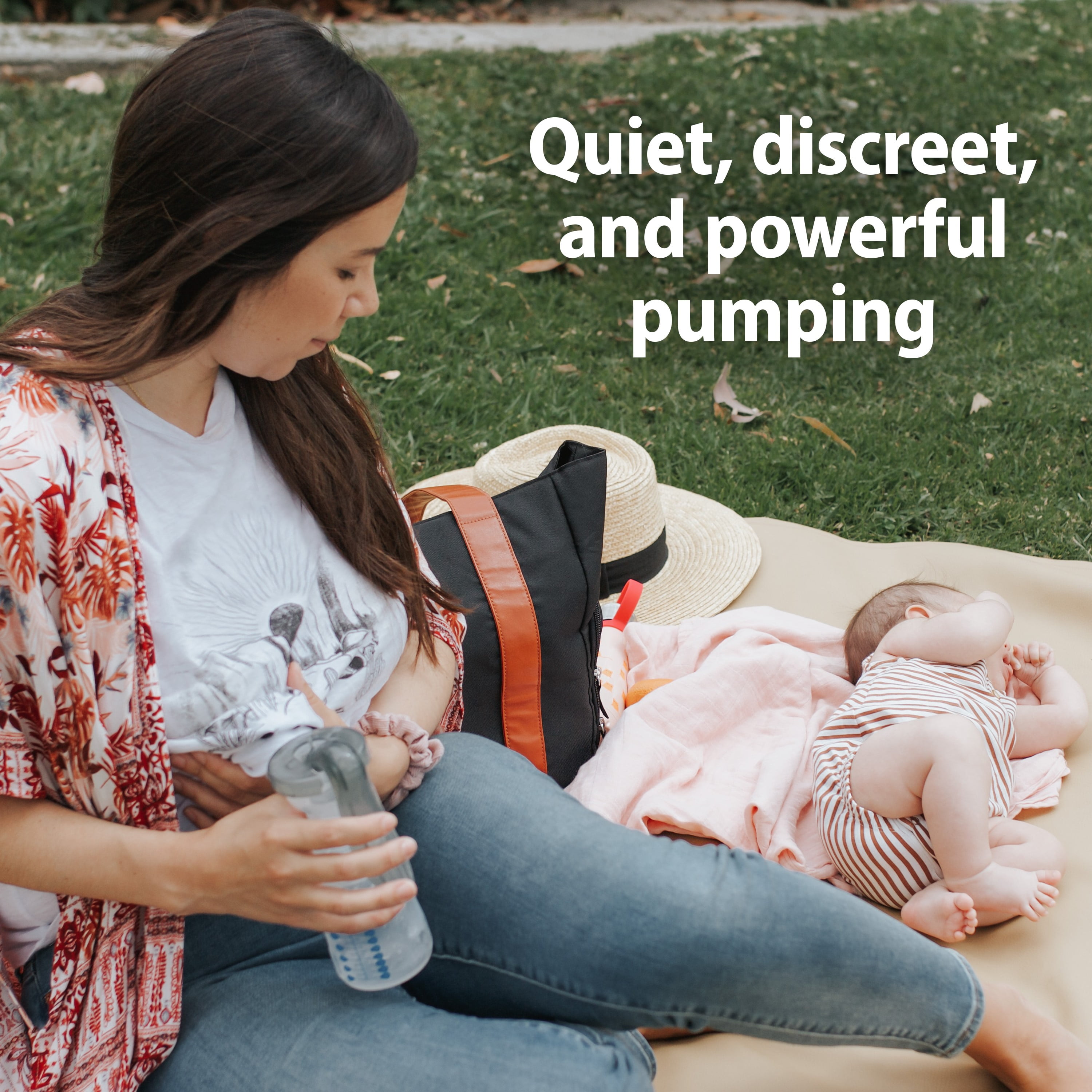 Dr. Brown's Manual Breast Pump with Soft Shape Shield, 100% Silicone (25mm Flange), 1-Pack