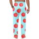 thumbnail image 5 of Pantalones largos para hombre con estampado de cintura elástica y bolsillo con cordón, pantalones largos de poliéster para hombre, 5 of 5