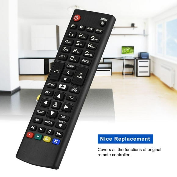 Qiilu Remote Control for LG TV, Remote Control for LG TV AKB7915324,ABS Remote Controller Replacement for LG LCD TV AKB7915324