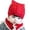 Red, variant on Crochet Earflap Hats Baby Boy Girl Winter Hat Cat Beanie Hat with Scarf Lined Knitted Cap