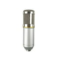 thumbnail image 4 of Condenser Microphone Bundle  BM-800 Mic Kit with Adjustable Mic Suspension Scissor Arm  Shock Mount and Double-Layer Acoustic Filter for Studio Recording & Brocasting (Gold 2), 4 of 7