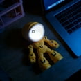 thumbnail image 4 of Floating Robot Night Light Desktop Ornament with Articulated Joints for Home Bedroom, 4 of 5