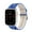 Blue, variant on Waloo Leather Bling Shiny Replacement Band For All Apple Watch Series