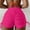Hot Pink, variant on Conairie Women Bikini Bottoms Solid High Cut Full Coverage Swimsuit Ruched Scrunch Swimwear Bottom S