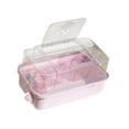 thumbnail image 4 of Almencla Large Hamster Cage Container Small Animal Cage for Gerbils Mice Sugar Glider pink, 4 of 8