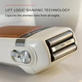 thumbnail image 3 of Remington Heritage Series Foil Electric Shaver for Wet or Dry Use, Brown/White, HF9100, 3 of 8