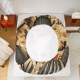 thumbnail image 5 of Manfei Country Floral Flowers Queen Sheet Sets,Rustic Bull Skull Flat Sheet,Boho Exotic Style Queen Fitted Sheet For Men Women,Breathable Home Decor,4-Piece, 5 of 7
