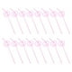 thumbnail image 4 of 25pcs reutilizable de forma de fractura de franja de café pajitas de plástico pajitas de cóctel HOMEMAXS 13736213-MX, 4 of 6