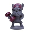 thumbnail image 2 of Figura de perro de resina en miniatura, figura decorativa para el hogar Estilo A, 2 of 9