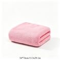 thumbnail image 3 of Kyusrd Hand Towels for Bathroom,Cotton Soft Absorbent Decorative Hand Towel for Face Spa Bath Gym Kitchen,Pink,34x74cm, 3 of 9