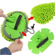 JahyElec Car Wash Brush Extendable Pole Revolving Care Washing Brush Sponge Cleaning
